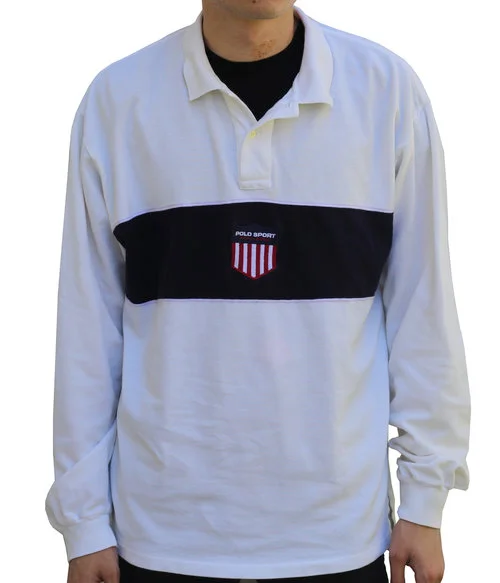 Vintage Polo Sport Ralph Lauren K Swiss L/S Rugby (Size XL) — RootsBK